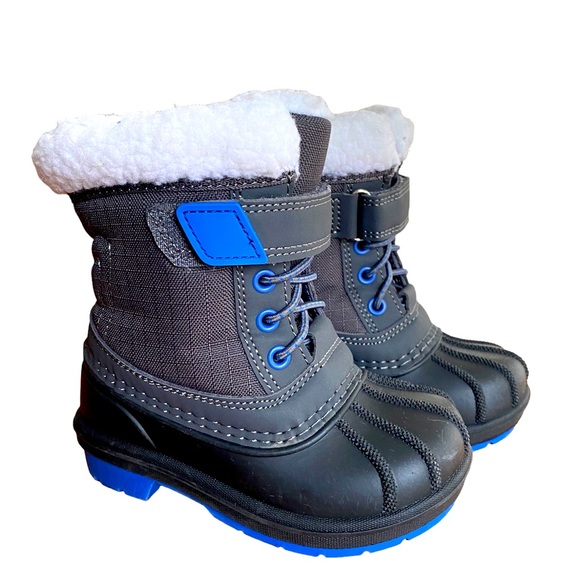 Cat & Jack Shoes Cat Jack Thermolite Boy Winter Snow Boots Size 7